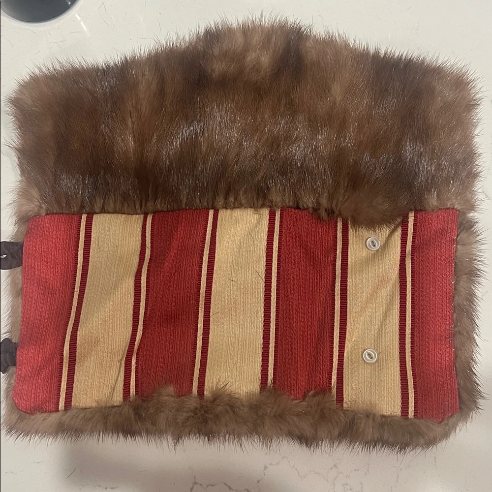 Mink  Fur‎ Wine Bottle Cover